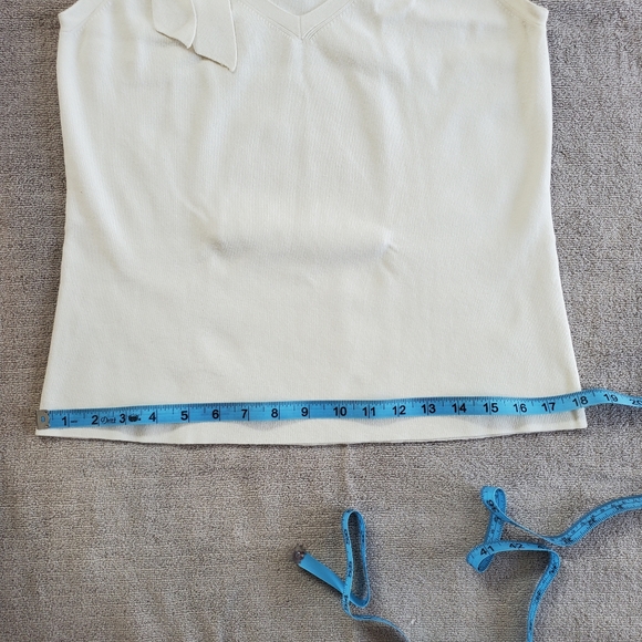 Dressy Tank with Bow Detail - Picture 7 of 11